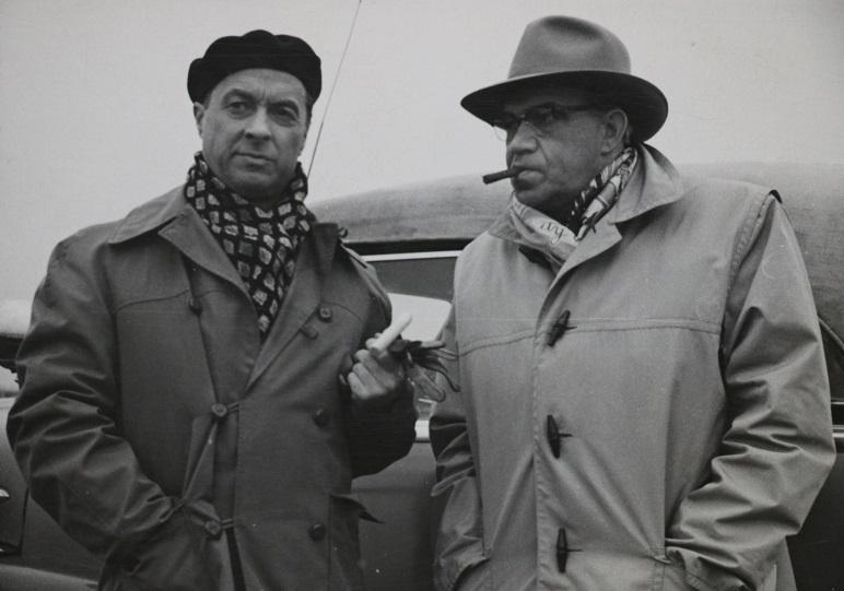 Ants Eskola ja Kaarel Karm mängufilmis „Kutsumata külalised“ (1959) - Perekond Järveti kogu